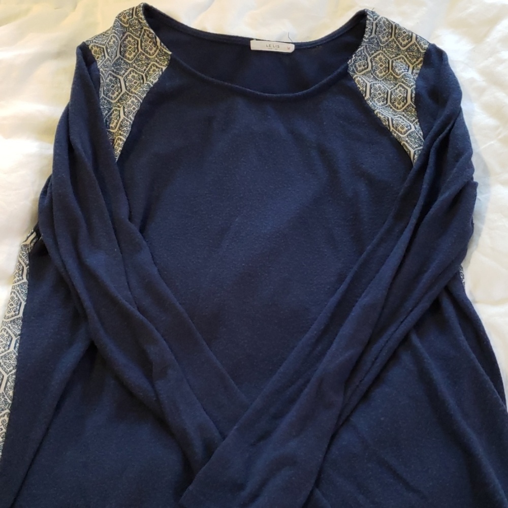 Le Lis by Stichfix Sheer-Back Sweater